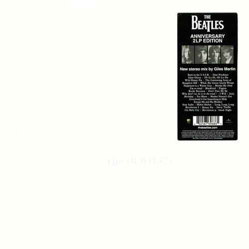 The Beatles ~ White Album (1968) 12" VINYL 180G  2x RECORD LP 2018 •• NEW ••