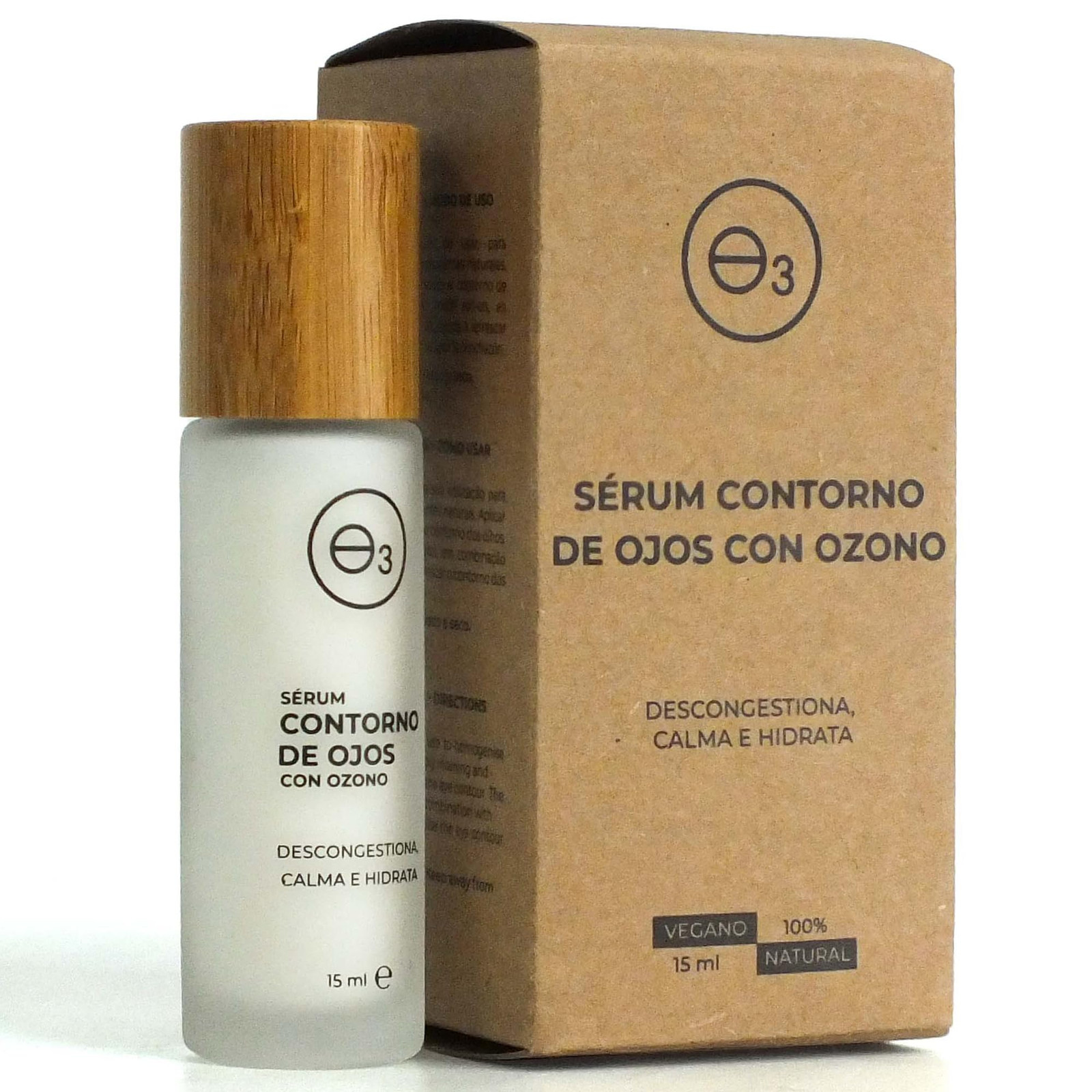 OZONO D'OR - Siero Contorno Occhi con Ozono BIO 100% Naturale, Vegano, (d1C)