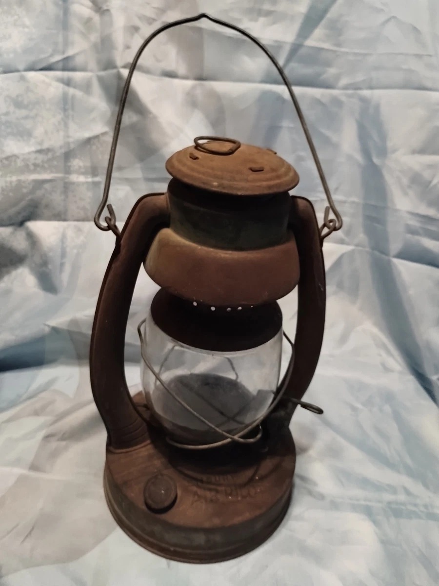 Embury Mfg. No 1 ランタン Embury No. 1 Little Air Pilot Lantern. Kerosene Tubular Barn