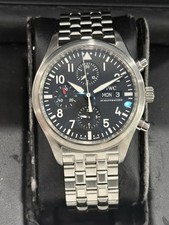IWC Pilot's Watch Men's Black Watch - IW377710 2008