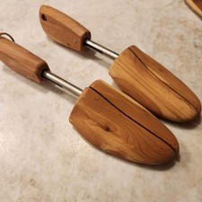 ROCHESTER English Shoes Adjustable Cedar Wood Shoe Keeper Stretcher Sz Lg