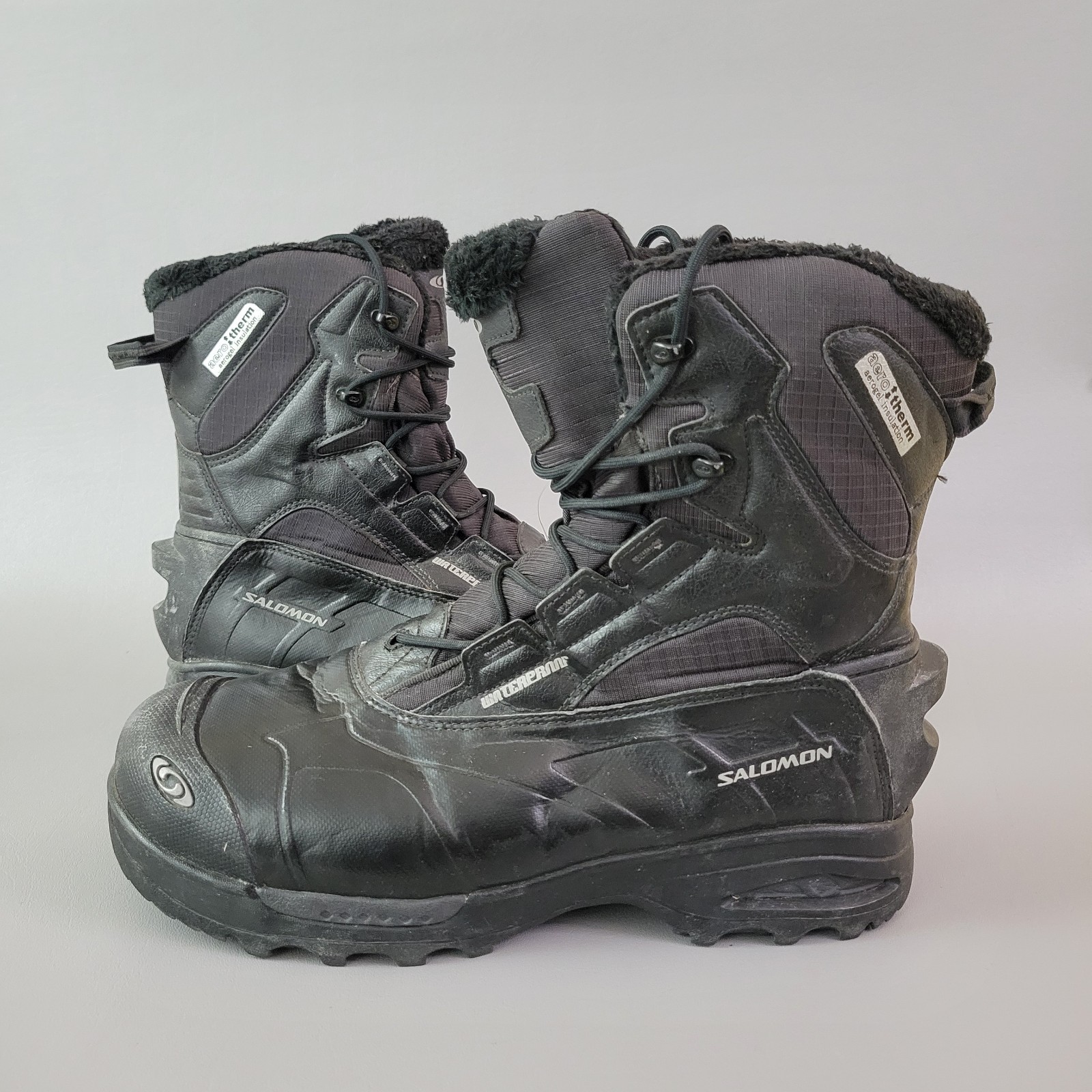 SALOMON TUNDRA SCARPONI DA TREKKING NEVE MISURA 12 5 UOMO