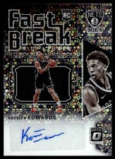 2021-22 Donruss Optic Fast Break Signatures Kessler Edwards Auto Brooklyn Nets