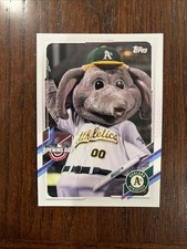 2021 Topps Opening Day Mascots #M-24 Mascot Baseball Card Oakland Athletics
