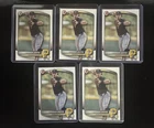 2025 Bowman Draft Konnor Griffin Pittsburgh Pirates Card Base Paper Lot (5)