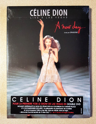 CELINE DION - A NEW DAY LIVE A LAS VEGAS - 2 DVD BOX SET - NEU VERSIEGELT VERSIEGELT