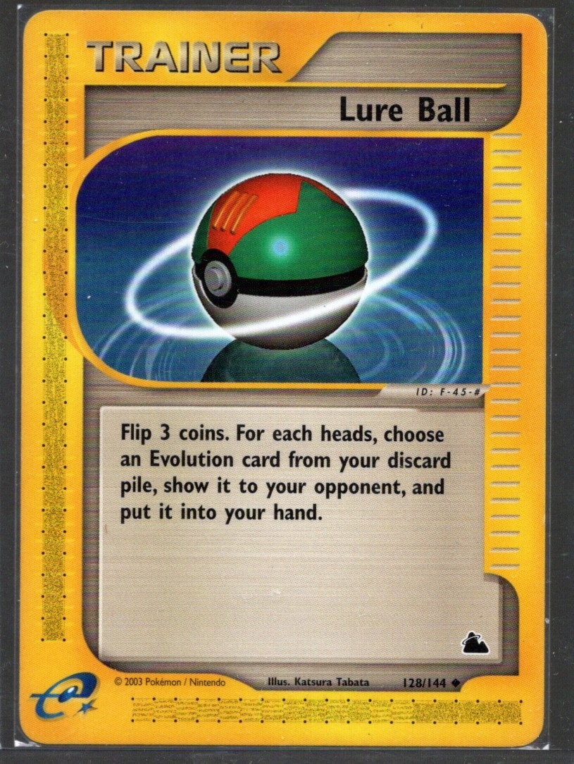 Pokemon Lure Ball 128/144 Skyridge Set Regular -  LP