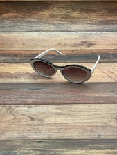 CHANEL 5416 Beige/Black Oval Sunglasses Acetate Frame Brand New 100 Authentic