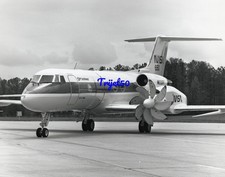 10x8 B&W Photo NASA Gulftream 2 fitted with Propfan Test-Bed