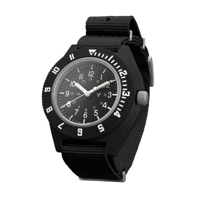Navigator Analogue Quartz Black US Gov/Def Std Matte Black Dial Wristwatch WW194