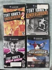 Lot Of 4 Tony Hawk Nintendo Gamecube Games  CIB Free Shipping