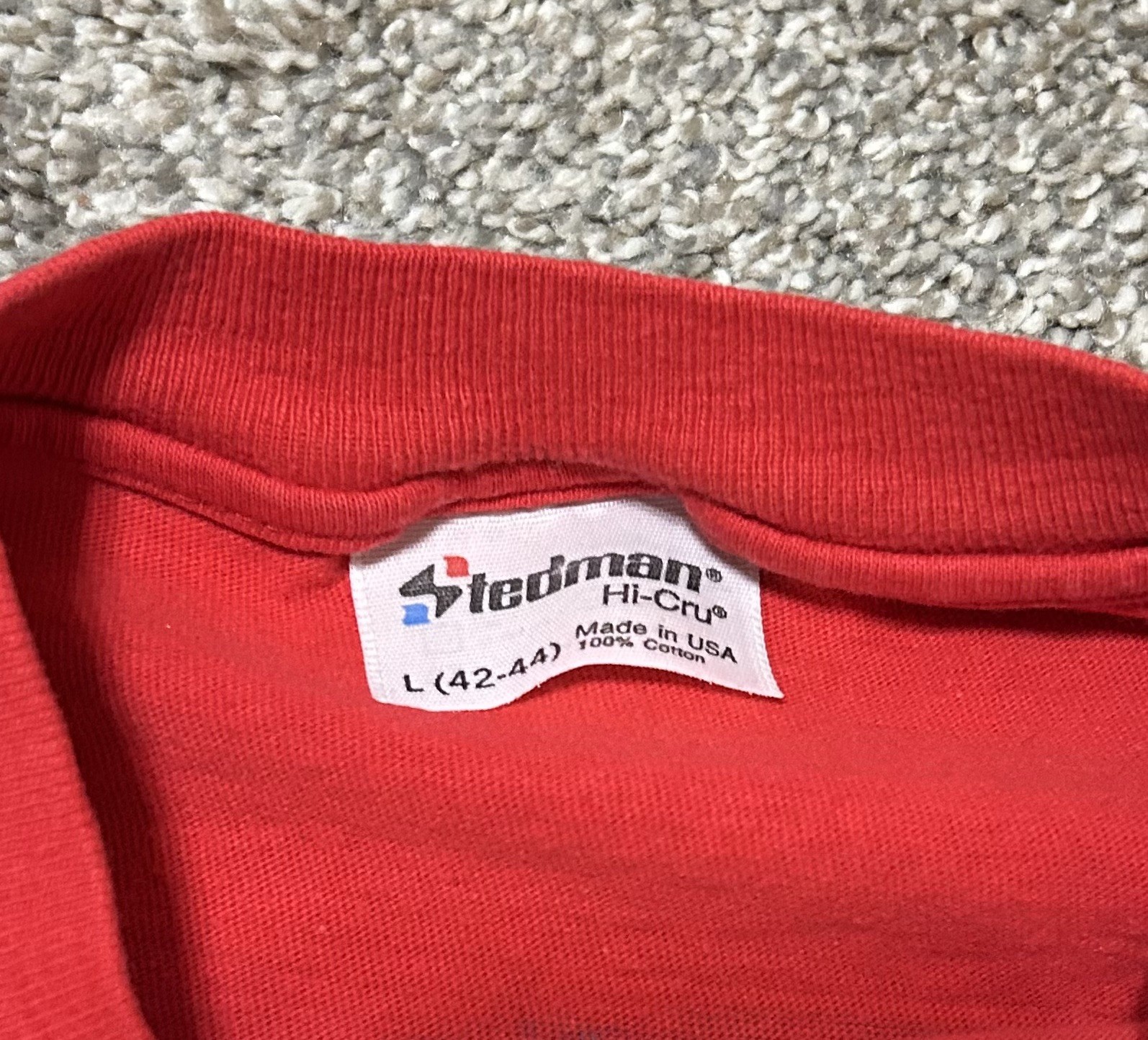 Vintage 80’s Mr. Zogs Sex Wax T-Shirt Red Large Surf Skate Single Stitch  