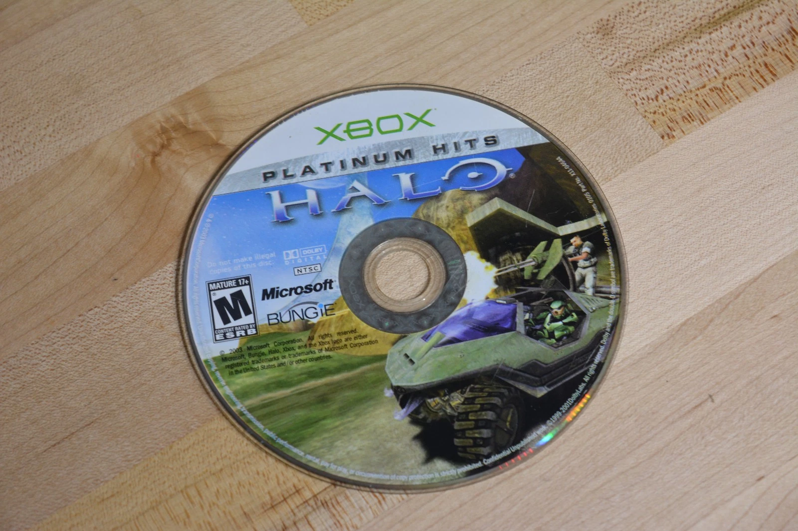 Halo: Combat Evolved Platinum Hits - Microsoft Xbox Game - Disc Only