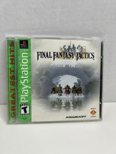 Final Fantasy Tactics PS1 Complete CIB Tested Sony PlayStation