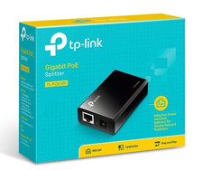Tp-link Gigabit PoE Splitter TL-POE10R - Black New In Box