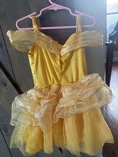 Girls' Yellow LED Princess Dress Costume