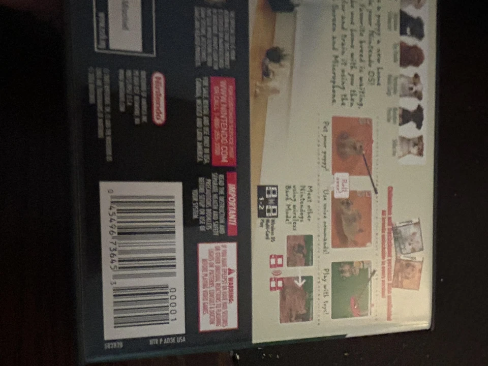 Nintendogs Labrador & Friends Nintendo DS Case Manual Only Nintendo Video Game - Image 4 of 4