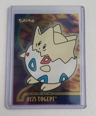 MINT Togepi Holo Foil Topps Card TV Anime Series 2 Johto Vintage Nintendo CUTE - Image 1 of 2