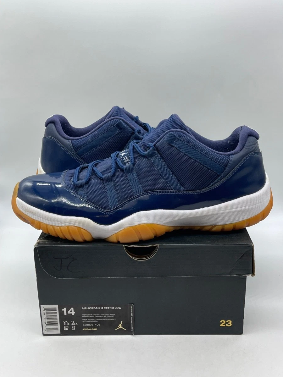 Las mejores ofertas en Jordan 11 Retro Low Navy Gum | eBay