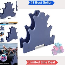 Weight Storage Rack for Dumbbells 3-Tier Small Lightweight Stand Home Gym
