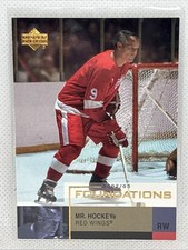 Detroit Red Wings - Gordie Howe - 2002-03 UD Foundations - Mr. Hockey - #23