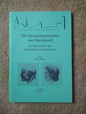 Buch Die Steinzeitmenschen von Oberkassel Anne Bauer Bonn Rheinland 2. Auflage 