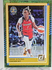 2025 Panini Donruss WNBA Ariel Atkins Chicago Sky Green Shimmer #74 Basketball