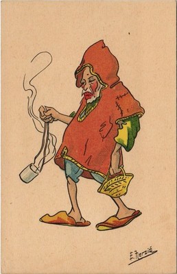 CPA ALGERIA Scenes et Types de la Rue - L'Encens (1144929)