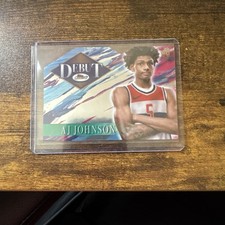 2024-25 Topps Finest AJ Johnson Debut Rookie #D-26 - Wizards