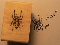 P14 Tarantula Spider Rubber Stamp Wm 0.7x0.4 P14 Tarantula Spider Rubber Stamp Wm 0.7x0.4