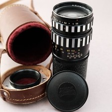 m39 - A. Schacht Ulm Travenar 1:3.5/135 R - Obiettivo zebrato Leica LTM