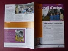 LE TRAIT D'UNION 60 9/2007 SNECMA SAFRAN VILLAROCHE SILVERCREST PATENT CFM