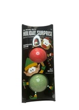 Da Bomb Bath Holiday Surprise Bath Fizzers Rudolph Elf Bath Bomb 2 pc Set New