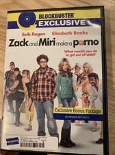 Zack And Miri Make A Porno DVD Blockbuster Exclusive Seth Rogan Elizabeth Banks