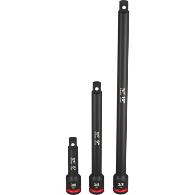 Milwaukee 49-66-6714 3-Teilig SHOCKWAVE Schlagbohrsatz Impact 3/8'' Verlängerung