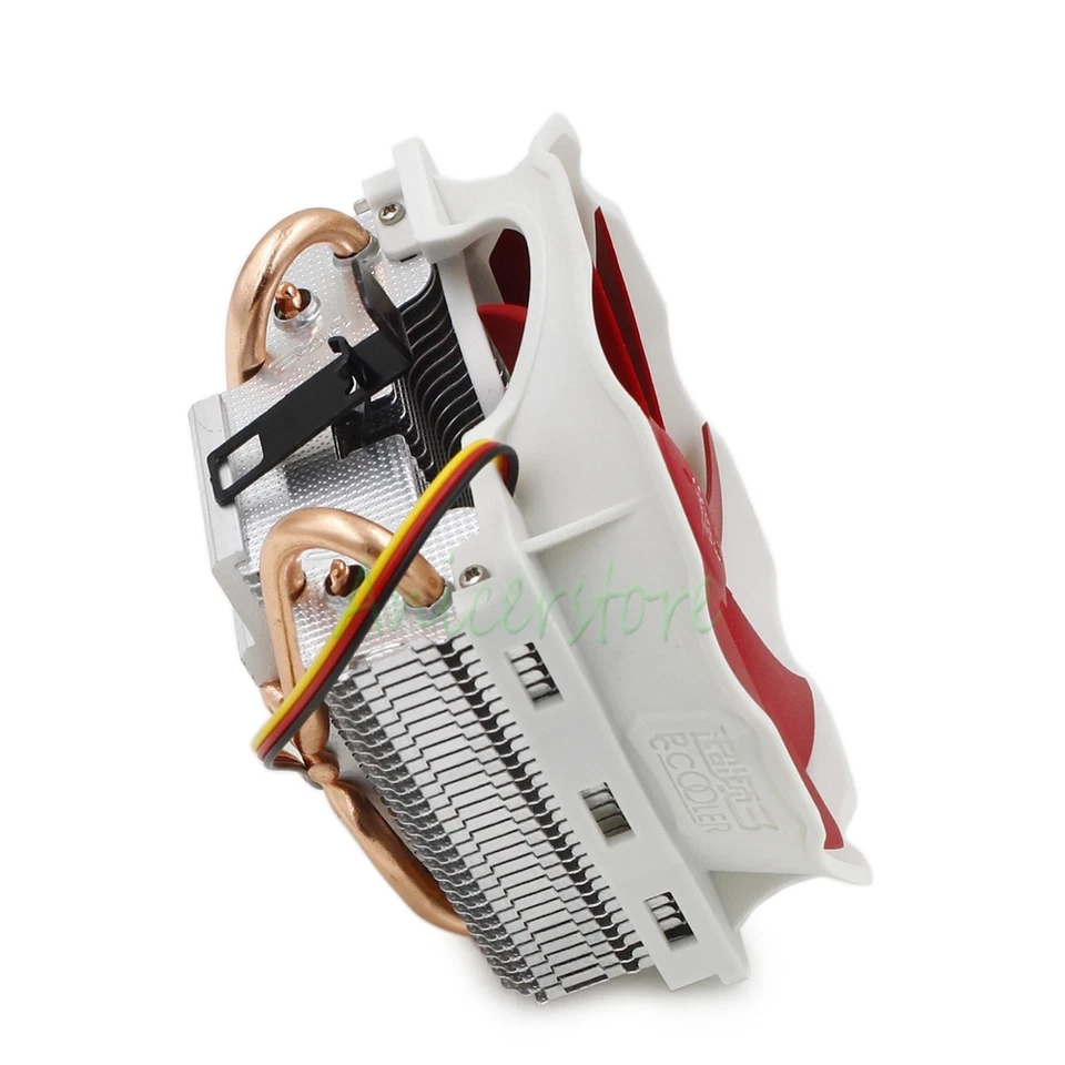 3-Pin 120MM Large Fan 4 Copper Heat pipes Radiator Intel AMD Heatsink CPU Cooler - Image 4 of 4
