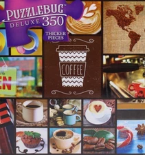350 Pieces Jigsaw Puzzle My Favorite Drink Coffee 20 X 12 Puzzlebug