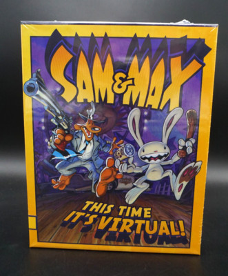 PC LIMITED RUN #459 SAM & MAX THIS TIME IT'S VIRTUAL! COLLECTOR S EDITION