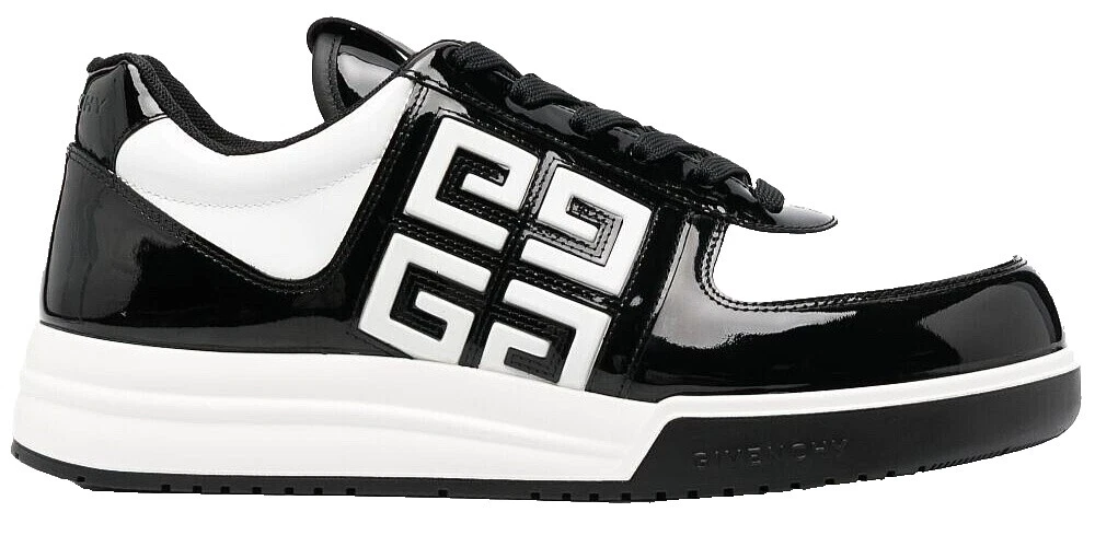 Charol negro Zapatos deportivos para mujeres