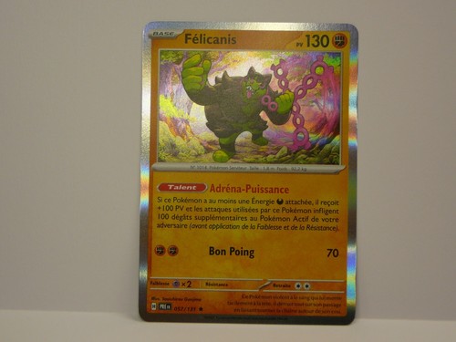 Coffret 10 Cartes Pokémon – Félicanis 057/131 (Holo/Reverse) – Série Évolutions Prismatiques – Français – Myboost