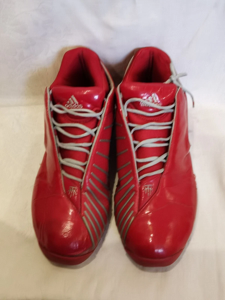 Adidas T-Mac lll Tracy McGrady Shoes Red size 9