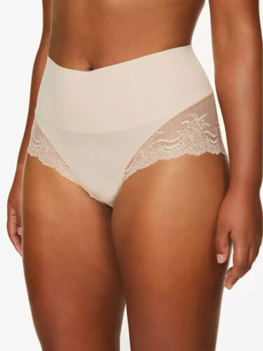 SPANX Undie-Tectable Floral-Lace Hipster Briefs Nude UK 16-18 LN053 CC 14