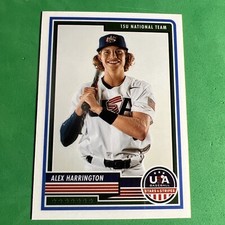 2023 Stars & Stripes Base #27 Alex Harrington - USA Baseball 15U National Team