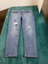 Levis Jeans Sz 31 Womens Blue Ladies Pants Stretch Mid Rise Boyfriend Casual