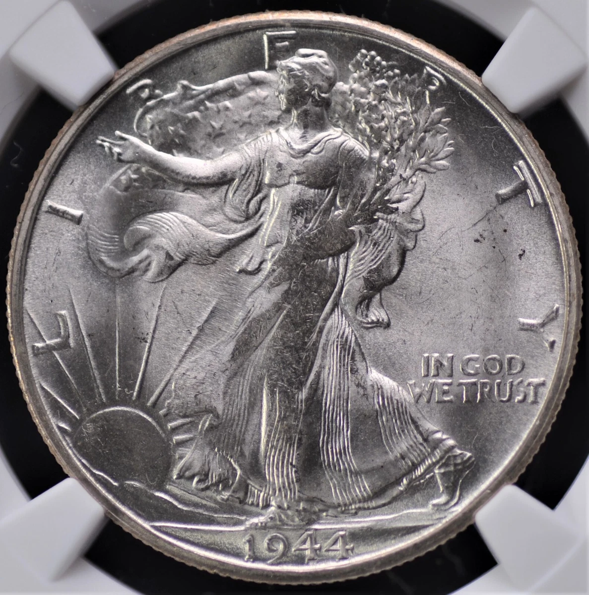 MS 63 Graded 1944 Year Liberty Walking Half Dollars (1916-1947
