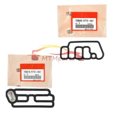 2PCS CYLINDER HEAD SOLENOID GASKET FOR HONDA VTEC 15815-R70-A01 15845-R70-A01