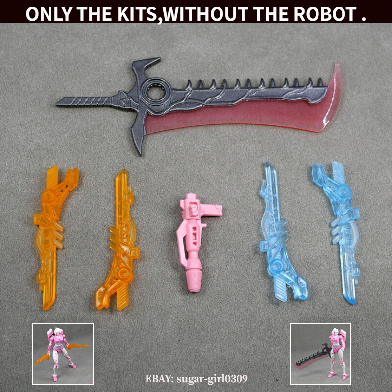 IDW Gun Double Blades Big knife Weapon Upgrade Kit For SS86 Arcee