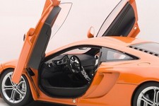 MCLAREN MP4-12C 2011 Orange Metal AUTOART 76006 1/18 Metal MC LAREN MP4 12C