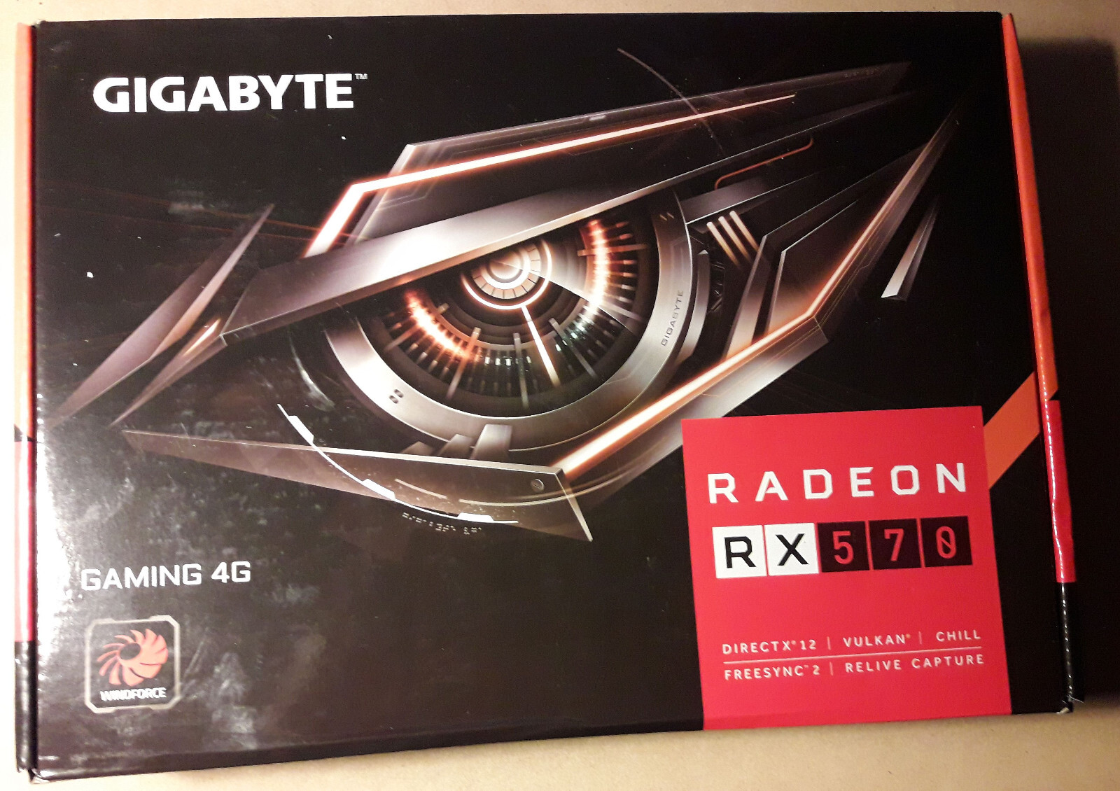 GIGABYTE AMD Radeon RX 570 4GB GDDR5 Graphics Card