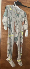 Carter's 1-Piece Dinosaur Fleece Footie Pajamas Size 18M/ New